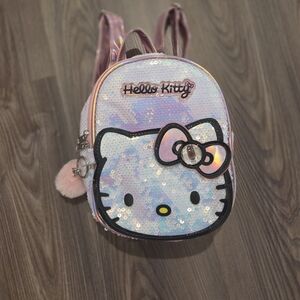 Hello Kitty Sequin Kids Backpack - Pink